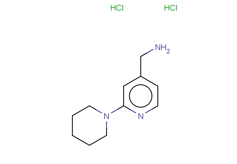 1-[2-(piperidin-1-yl)pyridin-4-yl]methanamine dihydrochloride