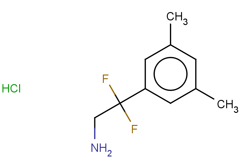 2-(3,5-dimethylphenyl)-2,2-difluoroethan-1-amine hydrochloride
