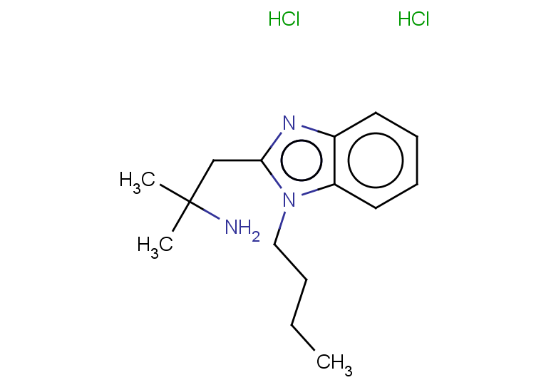 1-(1-butyl-1H-1,3-benzodiazol-2-yl)-2-methylpropan-2-amine dihydrochloride