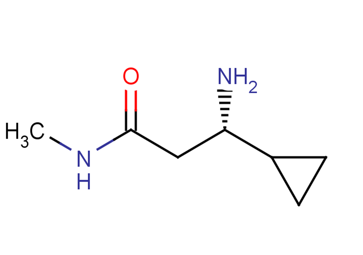 (3S)-3-amino-3-cyclopropyl-N-methylpropanamide