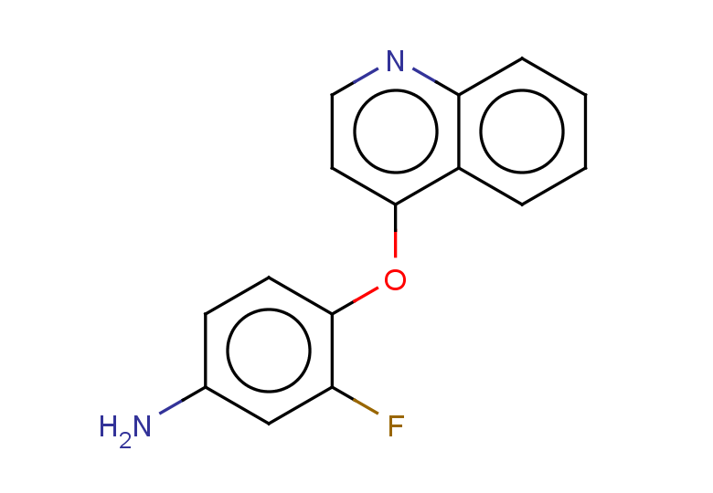 3-fluoro-4-(quinolin-4-yloxy)aniline
