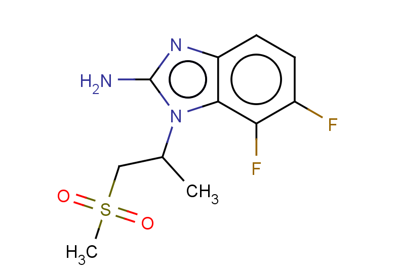 6,7-difluoro-1-(1-methanesulfonylpropan-2-yl)-1H-1,3-benzodiazol-2-amine