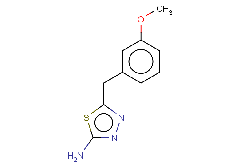 5-[(3-methoxyphenyl)methyl]-1,3,4-thiadiazol-2-amine