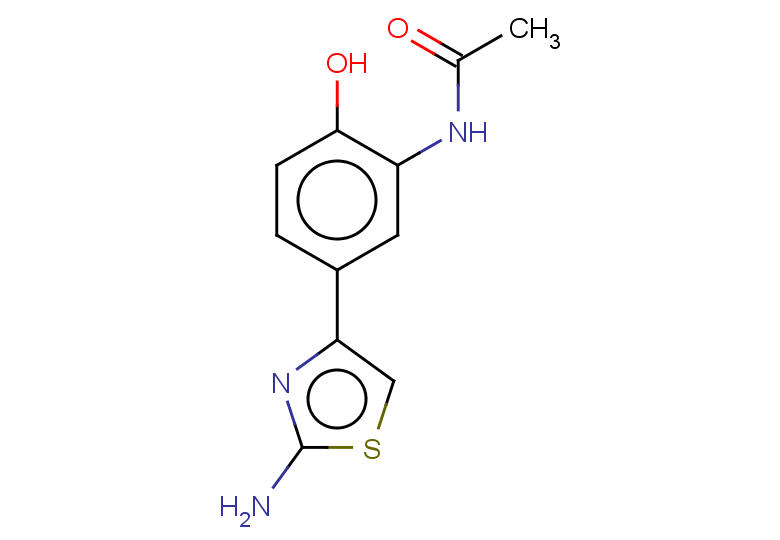 N-[5-(2-amino-1,3-thiazol-4-yl)-2-hydroxyphenyl]acetamide