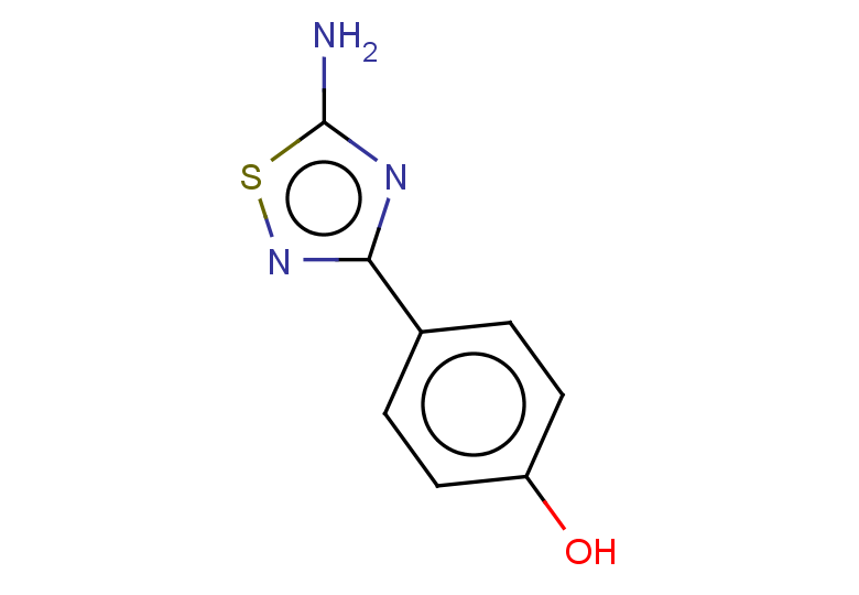 4-(5-amino-1,2,4-thiadiazol-3-yl)phenol