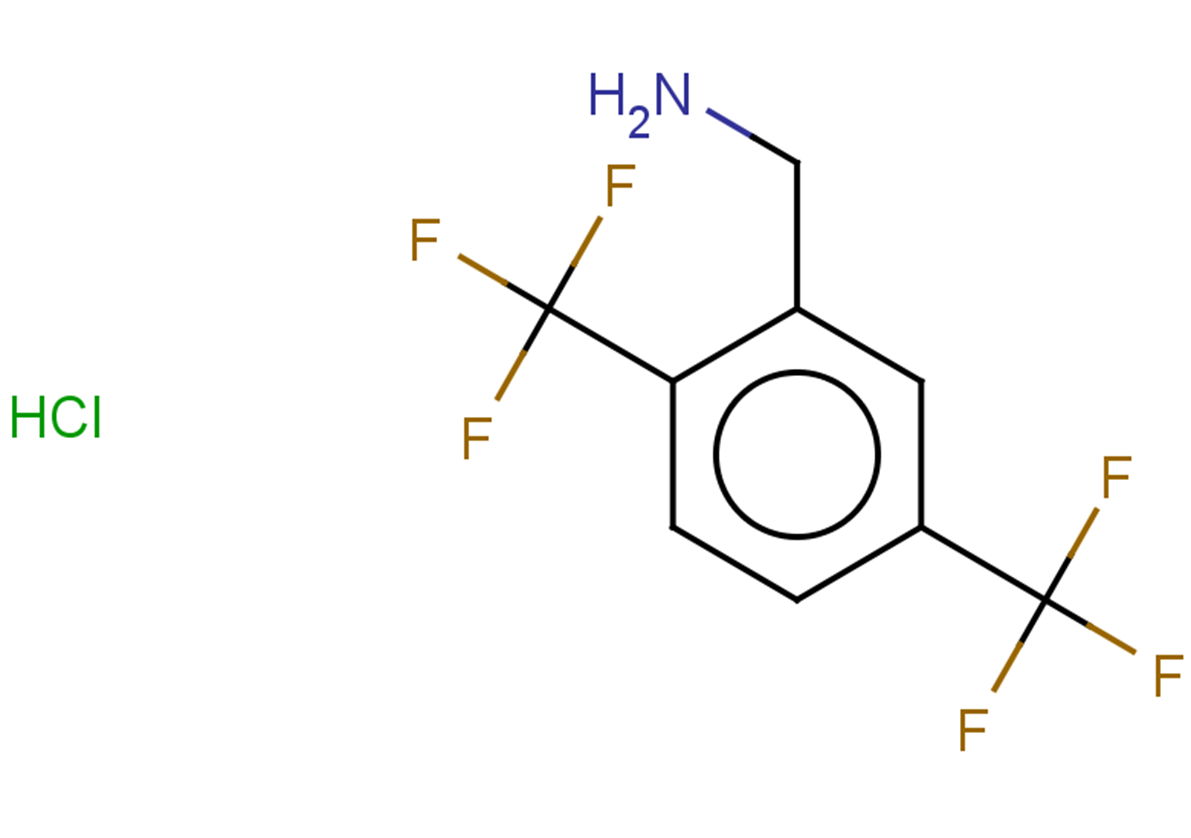 1-[2,5-bis(trifluoromethyl)phenyl]methanamine hydrochloride