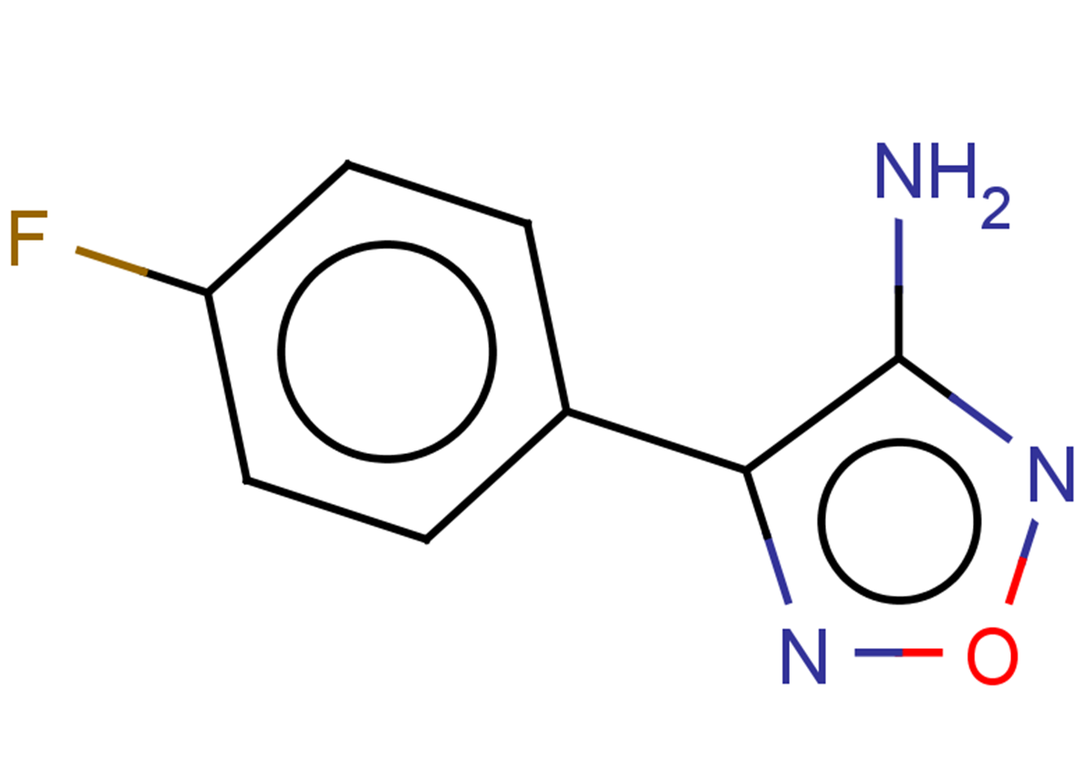 4-(4-fluorophenyl)-1,2,5-oxadiazol-3-amine