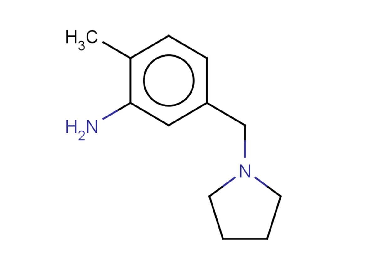 2-methyl-5-(pyrrolidin-1-ylmethyl)aniline