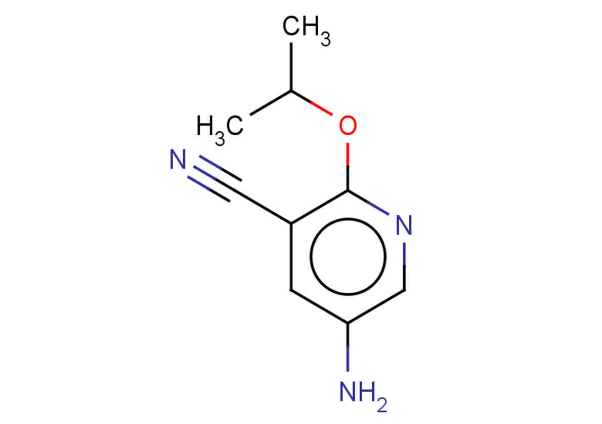 5-amino-2-(propan-2-yloxy)pyridine-3-carbonitrile
