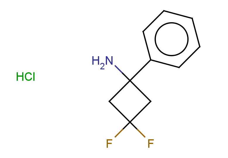 3,3-difluoro-1-phenylcyclobutan-1-amine hydrochloride