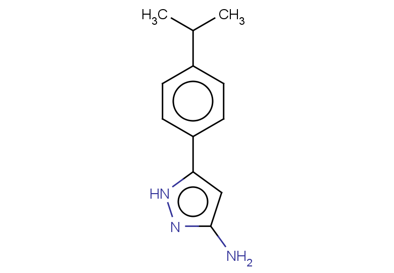 5-[4-(propan-2-yl)phenyl]-1H-pyrazol-3-amine