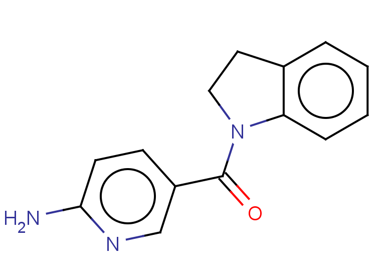 5-(2,3-dihydro-1H-indole-1-carbonyl)pyridin-2-amine
