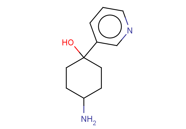 4-amino-1-(pyridin-3-yl)cyclohexan-1-ol