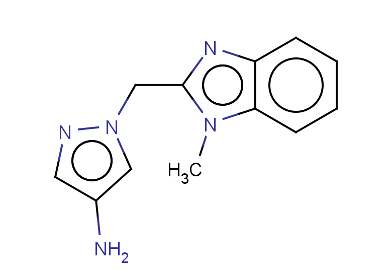 1-[(1-methyl-1H-1,3-benzodiazol-2-yl)methyl]-1H-pyrazol-4-amine