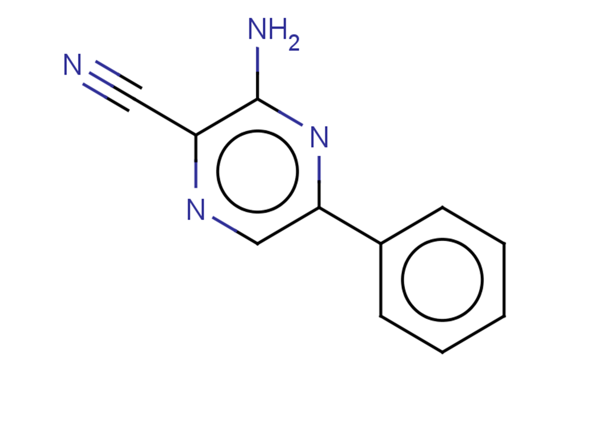 3-amino-5-phenylpyrazine-2-carbonitrile