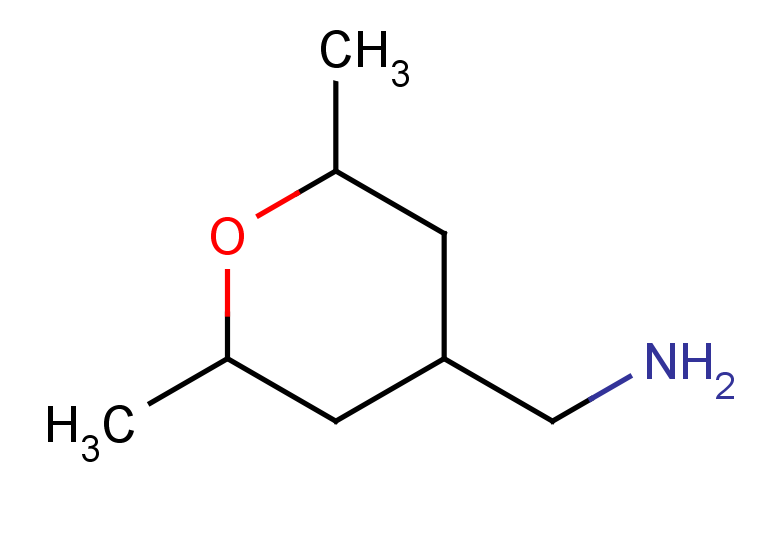 (2,6-dimethyloxan-4-yl)methanamine, Mixture of diastereomers