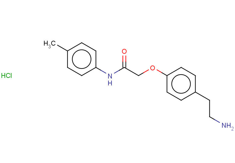 2-[4-(2-aminoethyl)phenoxy]-N-(4-methylphenyl)acetamide hydrochloride