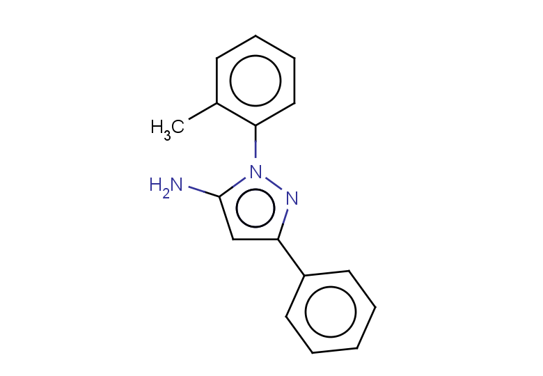 1-(2-methylphenyl)-3-phenyl-1H-pyrazol-5-amine
