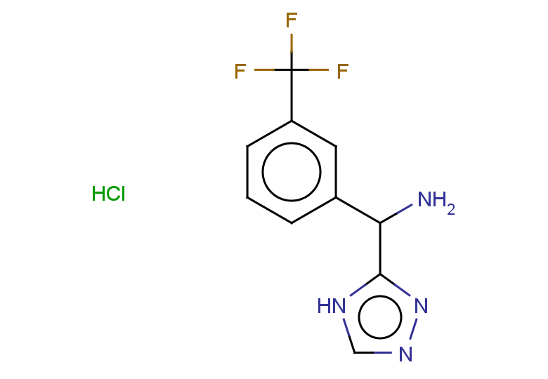 1-(4H-1,2,4-triazol-3-yl)-1-[3-(trifluoromethyl)phenyl]methanamine hydrochloride