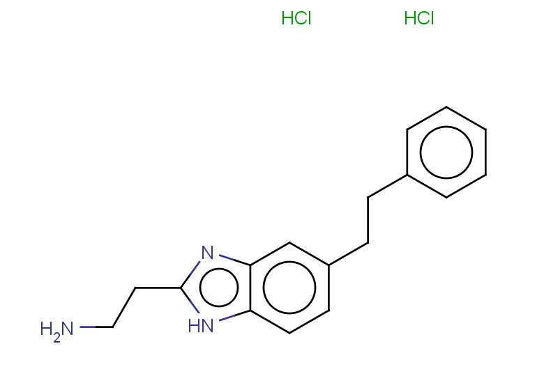 2-[5-(2-phenylethyl)-1H-1,3-benzodiazol-2-yl]ethan-1-amine dihydrochloride