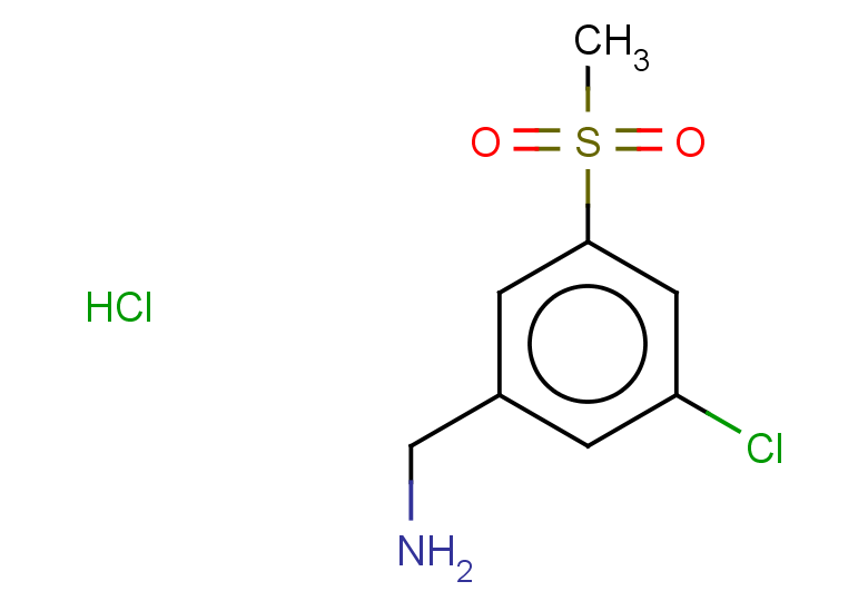 (3-chloro-5-methanesulfonylphenyl)methanamine hydrochloride