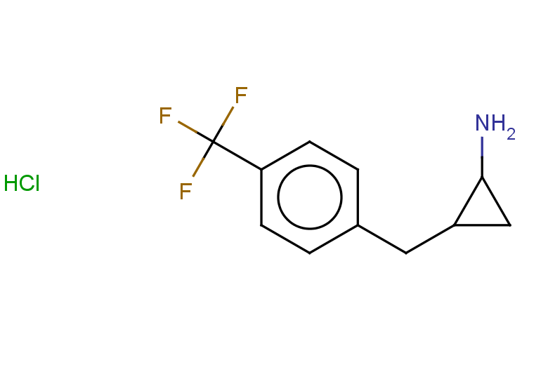 2-{[4-(trifluoromethyl)phenyl]methyl}cyclopropan-1-amine hydrochloride
