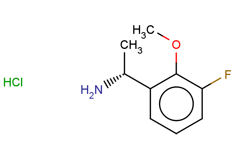 (1R)-1-(3-fluoro-2-methoxyphenyl)ethan-1-amine hydrochloride