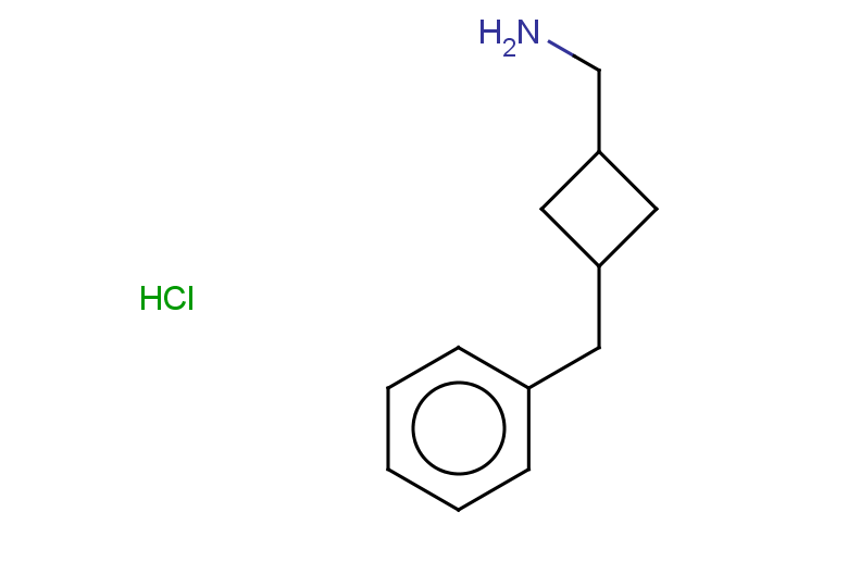 1-(3-benzylcyclobutyl)methanamine hydrochloride