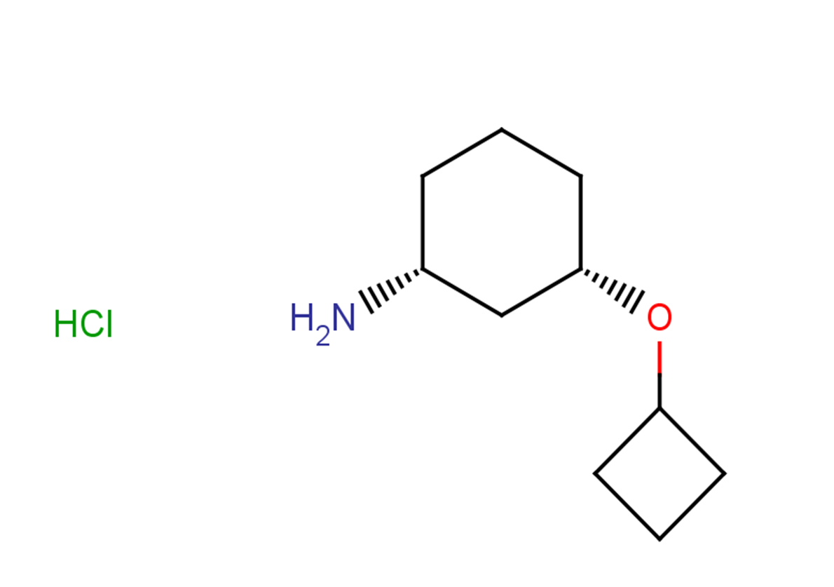 rac-(1R,3S)-3-cyclobutoxycyclohexan-1-amine hydrochloride, cis