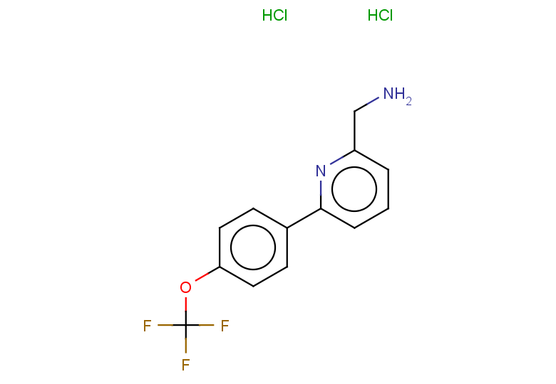 1-{6-[4-(trifluoromethoxy)phenyl]pyridin-2-yl}methanamine dihydrochloride