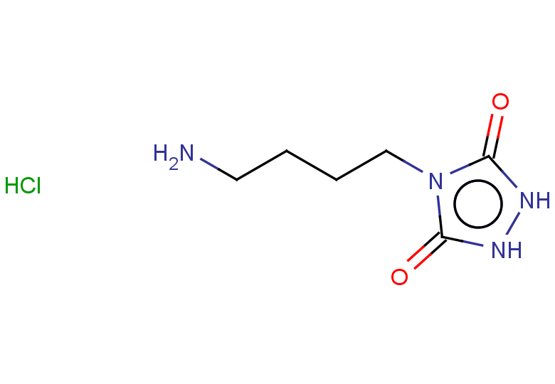 4-(4-aminobutyl)-1,2,4-triazolidine-3,5-dione hydrochloride