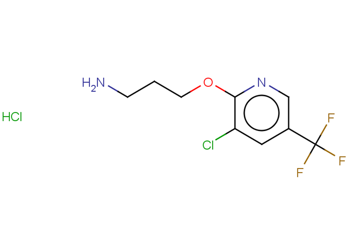 2-(3-aminopropoxy)-3-chloro-5-(trifluoromethyl)pyridine hydrochloride