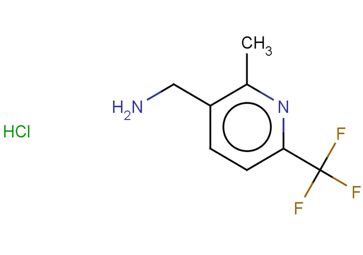 1-[2-methyl-6-(trifluoromethyl)pyridin-3-yl]methanamine hydrochloride