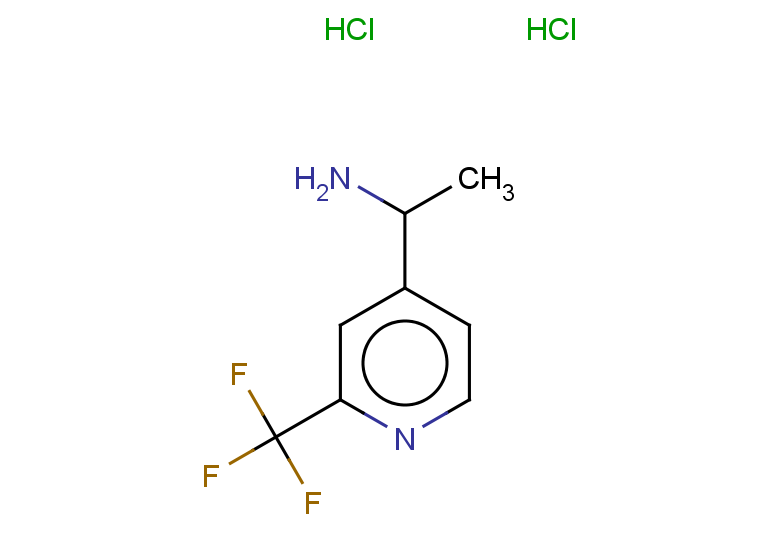 1-[2-(trifluoromethyl)pyridin-4-yl]ethan-1-amine dihydrochloride