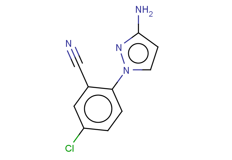 2-(3-amino-1H-pyrazol-1-yl)-5-chlorobenzonitrile