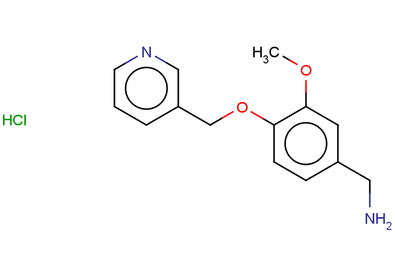 [3-methoxy-4-(pyridin-3-ylmethoxy)phenyl]methanamine hydrochloride