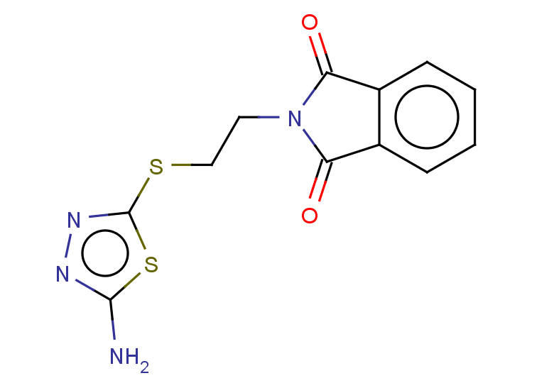 2-{2-[(5-amino-1,3,4-thiadiazol-2-yl)sulfanyl]ethyl}-2,3-dihydro-1H-isoindole-1,3-dione