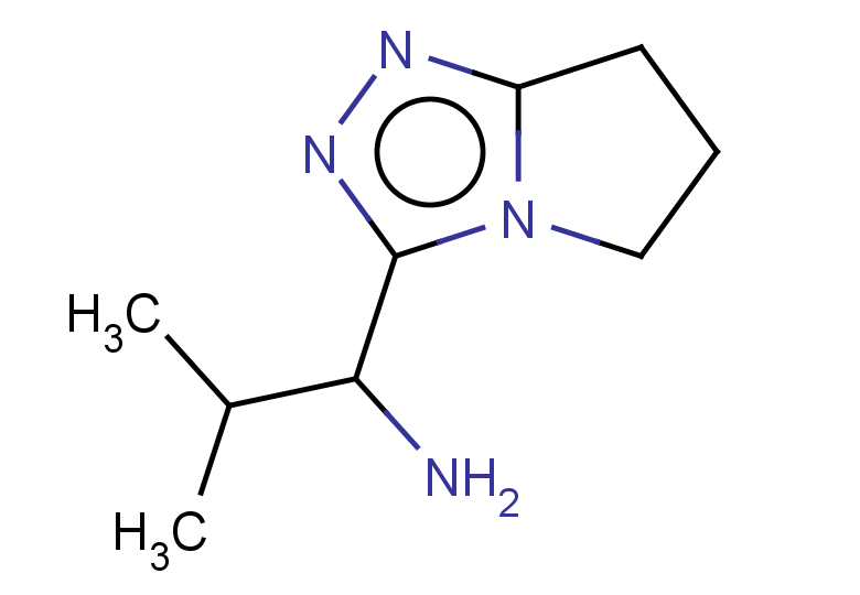 2-methyl-1-{5H,6H,7H-pyrrolo[2,1-c][1,2,4]triazol-3-yl}propan-1-amine