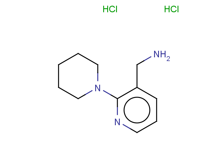[2-(piperidin-1-yl)pyridin-3-yl]methanamine dihydrochloride