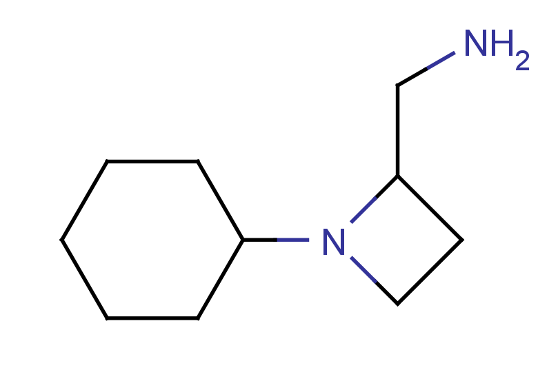 (1-cyclohexylazetidin-2-yl)methanamine