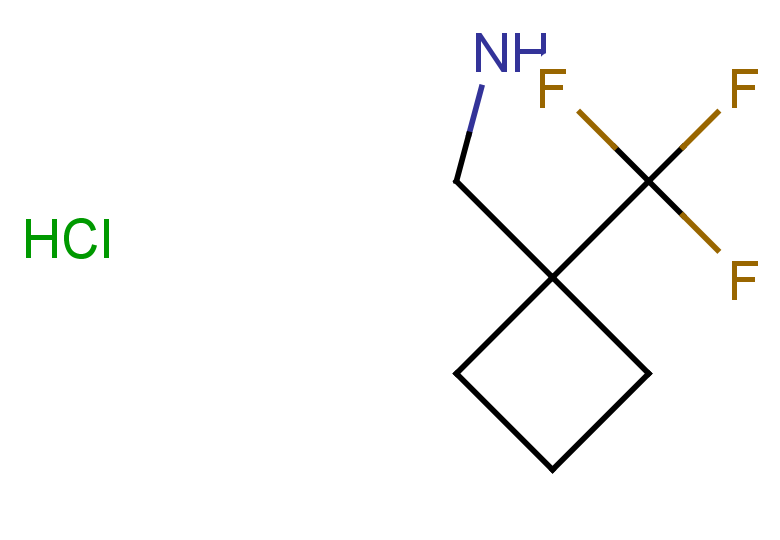 [1-(trifluoromethyl)cyclobutyl]methanamine hydrochloride