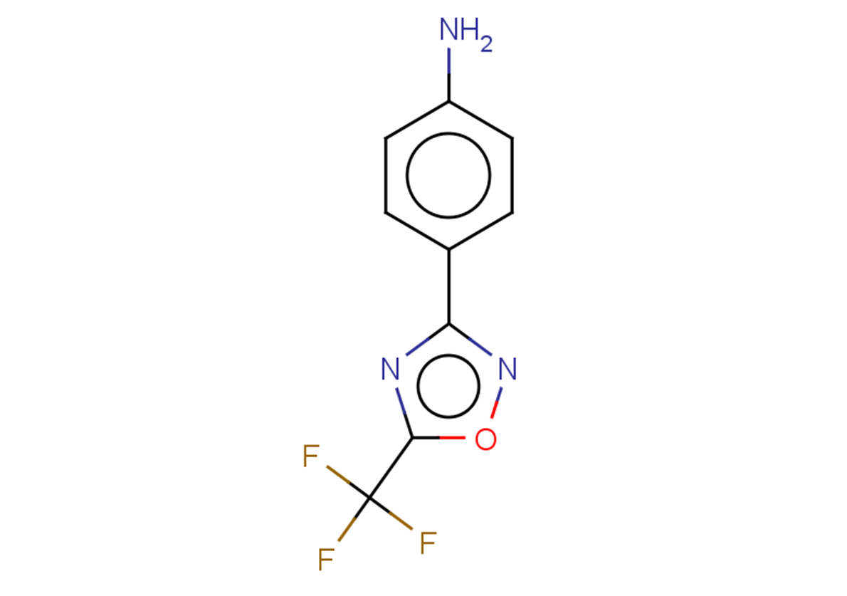 4-[5-(trifluoromethyl)-1,2,4-oxadiazol-3-yl]aniline