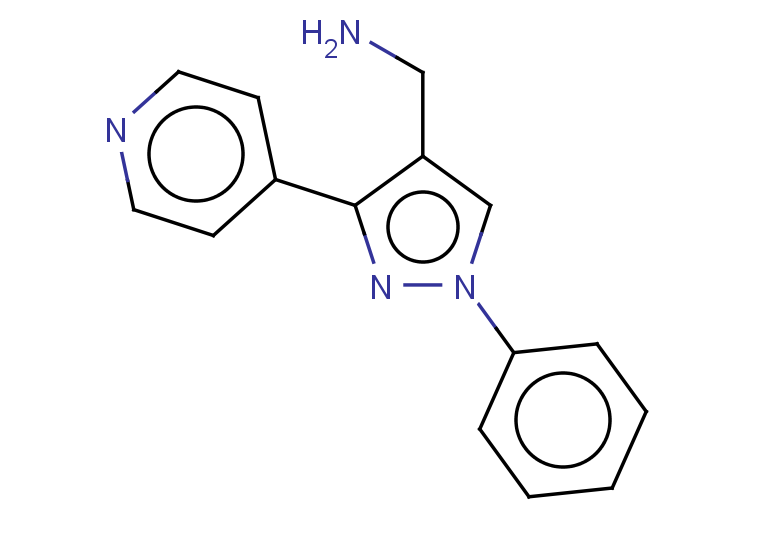 [1-phenyl-3-(pyridin-4-yl)-1H-pyrazol-4-yl]methanamine