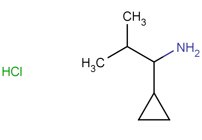 1-cyclopropyl-2-methylpropan-1-amine hydrochloride