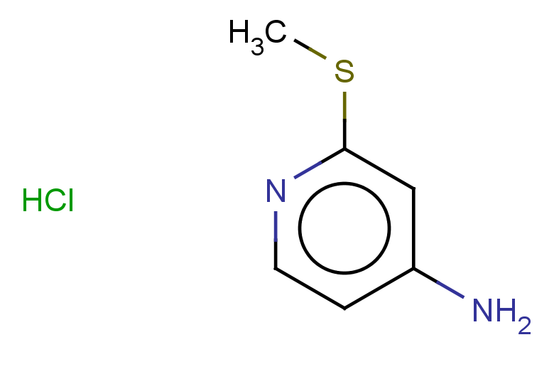 2-(methylsulfanyl)pyridin-4-amine hydrochloride