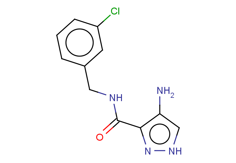 4-amino-N-[(3-chlorophenyl)methyl]-1H-pyrazole-3-carboxamide