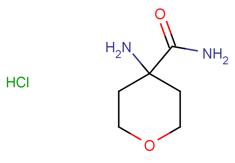 4-aminooxane-4-carboxamide hydrochloride