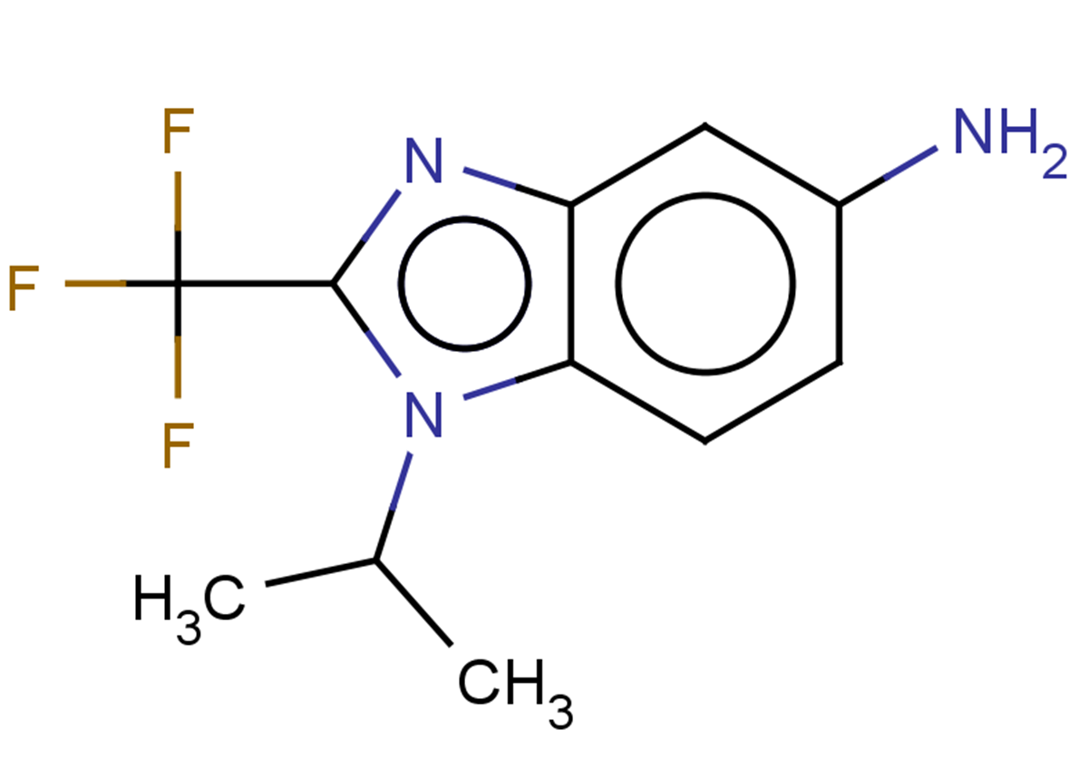 1-(propan-2-yl)-2-(trifluoromethyl)-1H-1,3-benzodiazol-5-amine