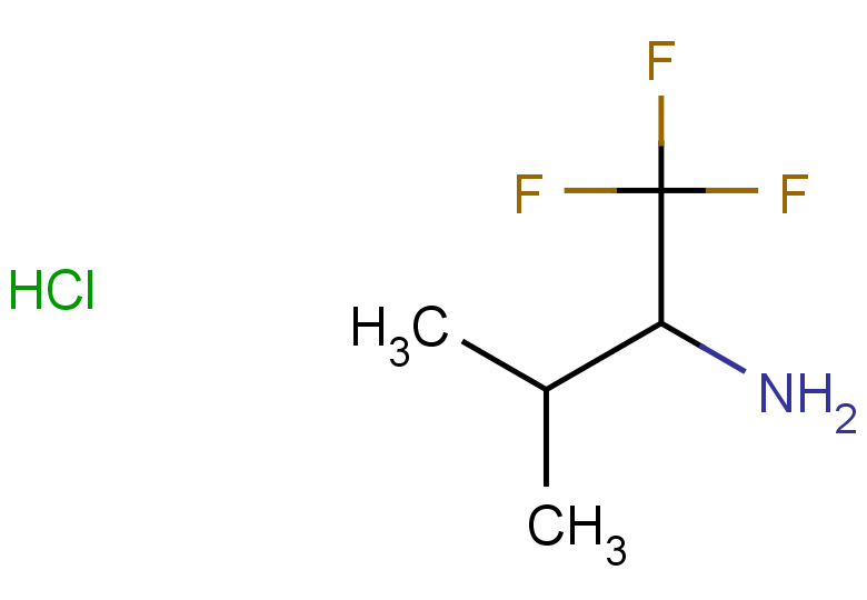 1,1,1-trifluoro-3-methylbutan-2-amine hydrochloride