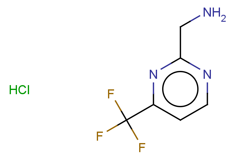 [4-(trifluoromethyl)pyrimidin-2-yl]methanamine hydrochloride